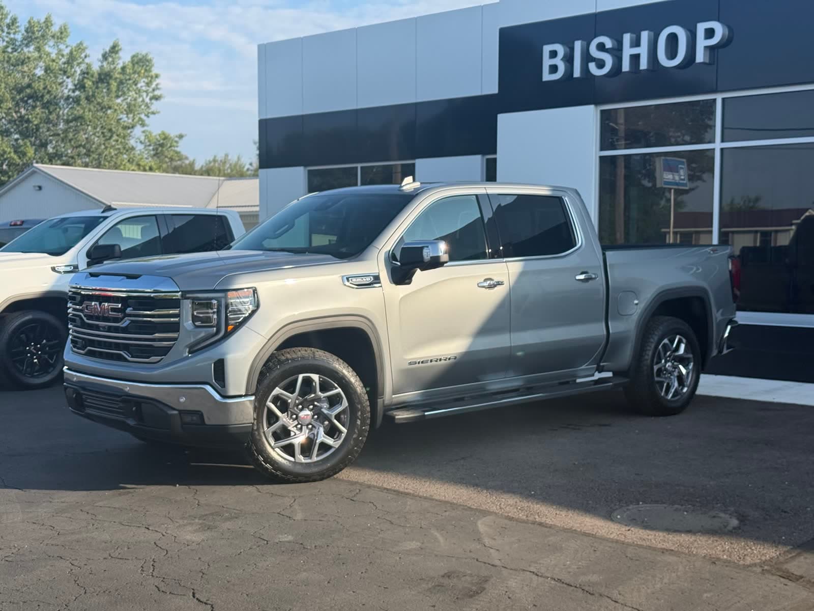 GMC vehicles on the lot