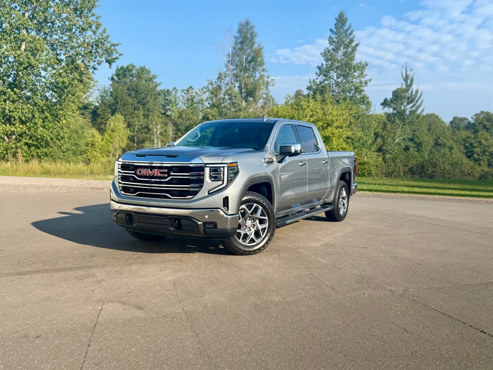 GMC Sierra on a local lot